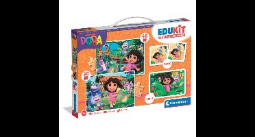 Clementoni Spel Edukit 4 In 1 Dora The Explorer