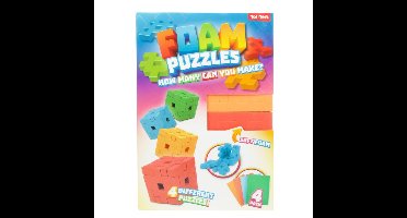 Puzzel Foam Kubus 3d 4 Stuks