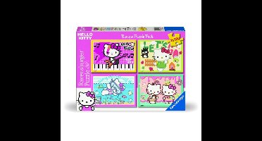Ravensburger Puzzel Hello Kitty 4 In 1 100 Stukjes