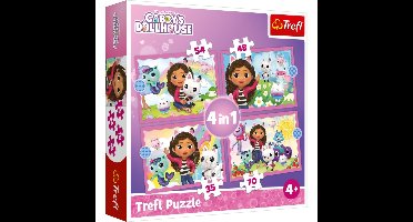 Trefl Puzzel Gabby's Dollhouse 4 In 1