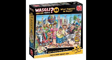 Jumbo Puzzel Wasgij Original 48 Titel What Happens In Vegas (1000)