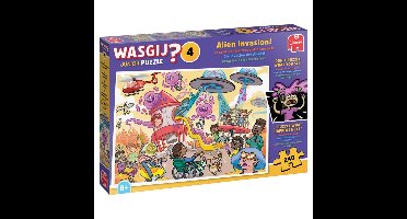 Jumbo Puzzel Wasgij Junior 4 Invasie Buitenaardse Wezens (240)