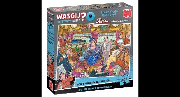 Wasgij Puzzel Retro De Grote Treinroof 1000 Stukjes
