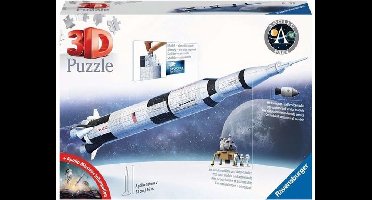 Ravensburger Puzzel 3D Apollo Saturn V Raket