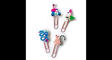 Blah Blah Paperclips Dieren 4 Stuks