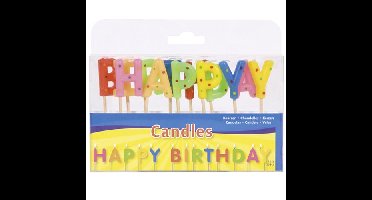 Kaarsjes Happy Birthday