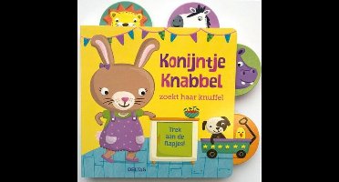 Boekje Konijntje Knabbel Zoekt Haar Knuffel