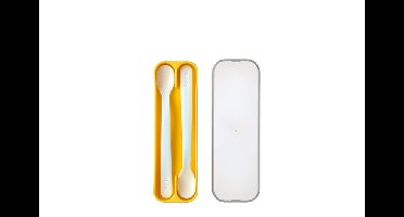 Mepal Set babylepel Mio 2 stuks Yellow