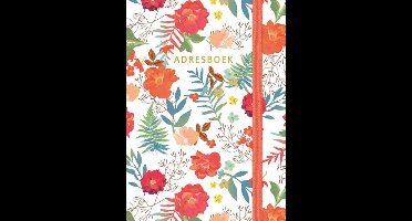 Adresboek (klein) Flowers