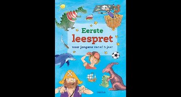 Boek Eerste Leespret voor Jongens vanaf 6 Jaar