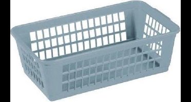 Sunware Opbergmand zilver 27x26x15cm