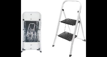 Excellent Houseware keukentrap 2 treden met beugel