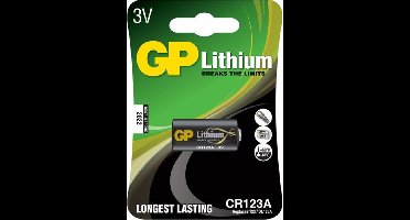 GP batterij CR123A