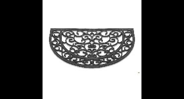 Deurmat Antiek Halfrond Rubber 40x60Cm