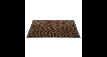 Schoonloopmat Spectrum Bruin 60x90 Cm Deurmat