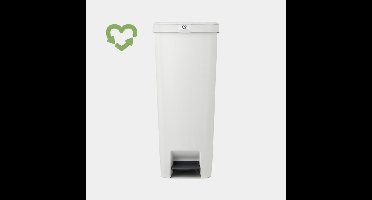 Brabantia Step up pedaalemmer 40l light grey