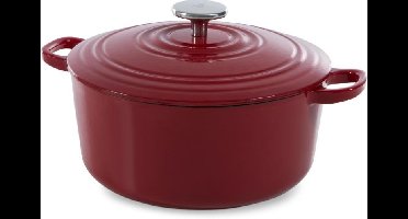 BK Bourgogne braadpan 28cm chili red