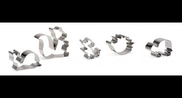 Patisse vorm set 5-delig bosdieren