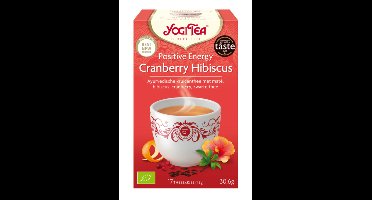 Yogi Tea Positive Energy Cranberry Hibiscus