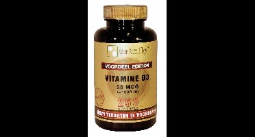 Artelle Vitamine D3 25mcg 250st