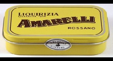 Jacob Hooy Laurierdrop Blik Geel