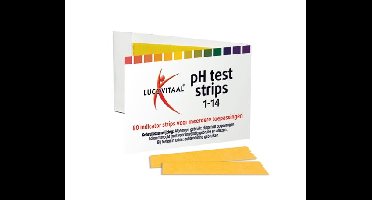 Lucovitaal Zuur Base PH Strips