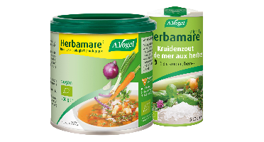 A.Vogel Herbamare Original Kruidenzout 500GR + Bouillonbasis 250GR Combiverpakking