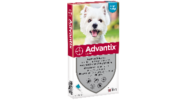 Advantix Hond 100/500 (4-10kg) Spot-on Solution Pipetten