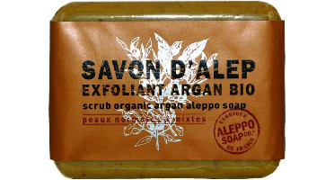 Aleppo Soap Co Savon D'Alep Exfoliant Argan Zeep