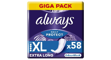 Always Daily Protect Extra Long Inlegkruisjes