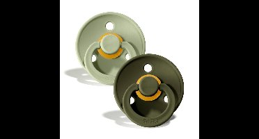 BIBS Fopspeen 0-6 Maanden Sage/Hunter Green