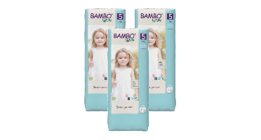 Bambo Nature Luiers Maat 5 XL - Multiverpakking