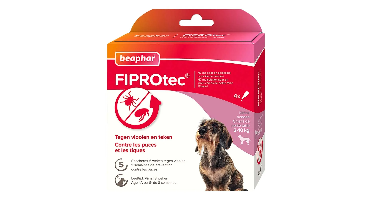 Beaphar FIPROtec tegen Vlooien en Teken Kleine Honden