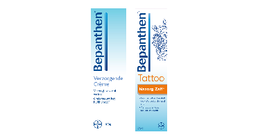 Bepanthen Tattoo Nazorgpakket met Nazorgzalf en Verzorgende Creme