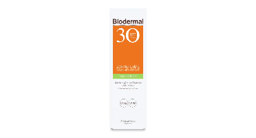 Biodermal Zonnefluïde Gezicht - Matterend SPF30