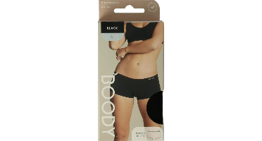 Boody Boyleg Damesslip Zwart L