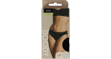 Boody Classic Bikinislip Zwart M