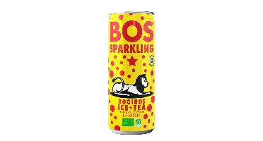 Bos Rooibos Ice Tea Sparkling Lemon Blikje