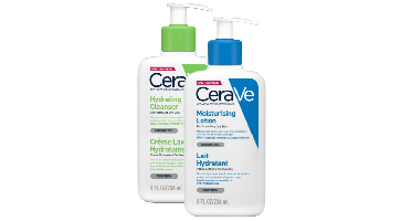 CeraVe Combi Hydraterende Melk en Hydraterende Reinigingscrème -