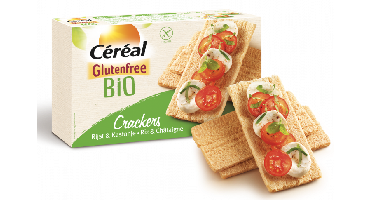 Cereal Crackers Rijst-Kastanje Glutenvrij Biologisch