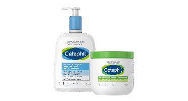 Cetaphil Milde Huidreiniger + Hydraterende Crème