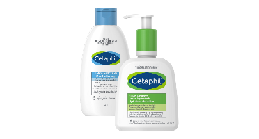 Cetaphil Milde Huidreiniger + Moisturizing Lotion Combi
