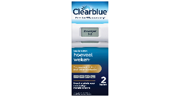 Clearblue Digitale Zwangerschapstest met Wekenindicator