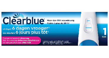 Clearblue Zwangerschapstest Ultravroeg