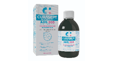 Curasept ADS 205 Mondspoeling 0.05% CHX + 0.05% FL