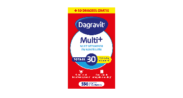 Dagravit Totaal 30 Multivitaminen en Mineralen Dragees