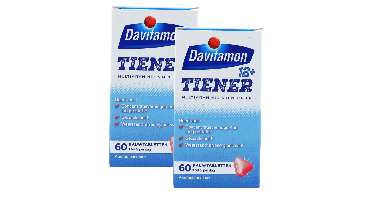 Davitamon Multi 12+ Tiener Kauwtabletten Aardbei