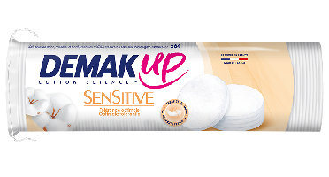 Demak Up Sensitive Silk Rond Wattenschijfjes 64st