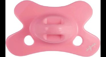 Difrax Fopspeen Natural 0-6 M Uni Raspberry