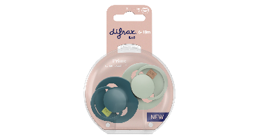 Difrax LOVI Prime Pacifier 6-18 Months - Pistachio/Green